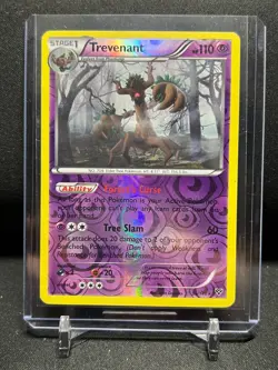 Trevenant 55/146 Reverse Holo Rare Pokemon 2014 XY Base Set LP - Image 1