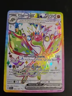 Flygon ex 222/191 - Pokemon TCG SV08: Surging Sparks - Full Art Ultra Rare - NM - Image 1