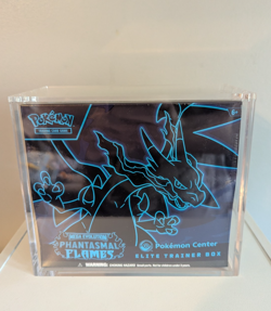 Phantasmal Flames Pokemon Center Elite Trainer Box - New/Sealed + Acrylic Case - Image 1