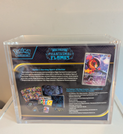 Phantasmal Flames Pokemon Center Elite Trainer Box - New/Sealed + Acrylic Case - Image 2