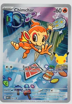 2026 Pokemon First Partners IR Chimchar 041 - Image 1