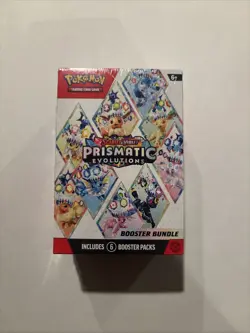 Pokemon TCG Prismatic Evolutions Booster Bundle Factory Sealed - Image 1