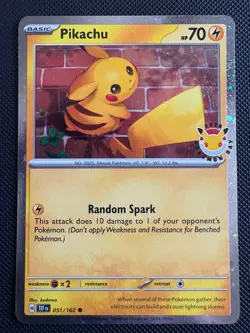 Pokemon TCG Pikachu (Pokemon Day 2026) #51 Temporal Forces - NM - Image 1