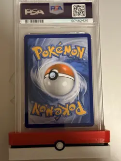 2018 Pokemon Sun & Moon Lost Thunder Lugia Gx #207 PSA 8 - Image 2