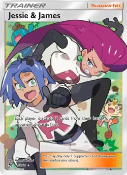 POKEMON 2019 SUN & MOON HIDDEN FATES #68 FULL ART/JESSIE & JAMES ✨ CGC 9.5 🚀® - Image 3