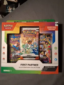 🔥🔥 Pokemon TCG First Partner Illustration Collection Series 1 New Sealed 🔥🔥 - Image 1