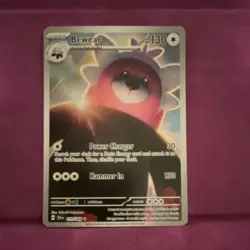 Pokemon Bewear Sv: Shrouded Fable Holo Illustration Rare 079/064 130 HP Stage 1 - Image 1