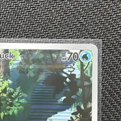 Pokemon Psyduck Illustration Rare Full Art Holo SV 151 English 2023 175/165 - Image 3