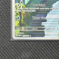 Pokemon Psyduck Illustration Rare Full Art Holo SV 151 English 2023 175/165 - Image 5