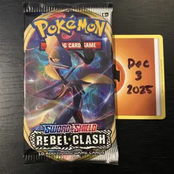 POKEMON REBEL CLASH - 4x Booster Packs - Art Set - Factory Sealed - TCG - Image 5