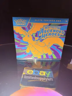 Sealed Pokemon TCG: Ascended Heroes Elite Trainer Box (ETB) - Brand New In Hand - Image 1