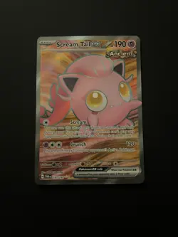 Scream Tail ex 197/167 Holo Ultra Rare Twilight Masquerade Pokemon NM - Image 1
