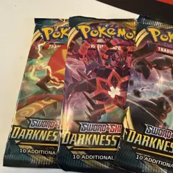 Pokemon Darkness Ablaze Booster Packs Complete Art Set SEALED/UNWEIGHED - Image 2