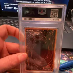 Yu-Gi-Oh! Konami Gaia the Dragon Champion LOB-EN125 25th Anniv Unlimited PSA 9 - Image 3