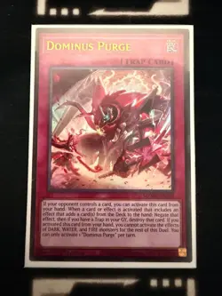 Dominus Purge MZMU-EN125 Ultra Rare Yugioh 1st Edition Maze of Muertos NM - Image 1