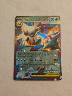 Pokemon Mega Abomasnow EX Full Art Holo Card 036/132 Me01 Double Rare - Image 1