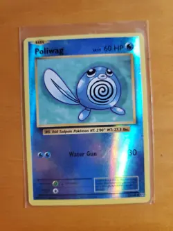Poliwag 23/108 Pokemon English Reverse Holo Card XY Evolutions - Image 1