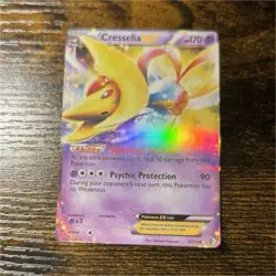 Pokemon Cresselia EX 170 HP 67/149 Boundaries Crossed Ultra Rare Holo Card - Image 1