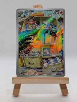 Pokemon TCG Litten Temporal Forces Illustration Card 167/162 Near Mint Condition - Image 1