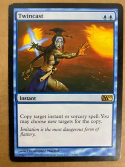 MTG 1x Twincast # 78 Core Set 2010 M10 Modern Magic the Gathering Card x1 LP - Image 1