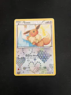 Pokemon Eevee TCG Holo Card RC14/RC25 Radiant Collection Legendary Treasures - Image 1