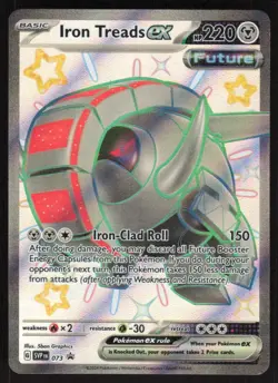 Pokemon TCG SV: Scarlet & Violet Promo Cards #073 Iron Treads ex NM - Image 1