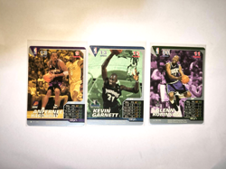 Glen Robinson, Kevin Garnet, andNBA Showdown cards game (“reserved for Tofius” ) - Image 1