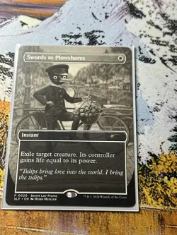 Swords to Plowshares [Secret Lair] NM MTG Mystery Booster 2 - Image 2