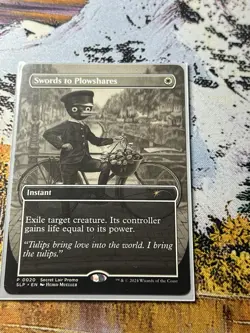 Swords to Plowshares [Secret Lair] NM MTG Mystery Booster 2 - Image 3