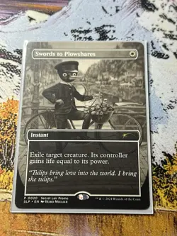 Swords to Plowshares [Secret Lair] NM MTG Mystery Booster 2 - Image 5