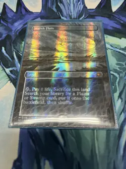Marsh Flats (Borderless) (Dragonscale Foil) Special Guests Foil - Image 3