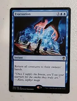 Evacuation Commander 2016 Regular MTG - Image 1