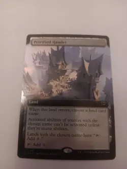 Petrified Hamlet (Extended Art) 362 Secrets of Strixhaven Foil NM - Image 1