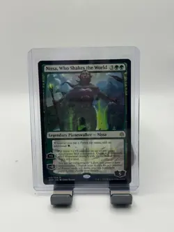 MTG, Nissa, Who Shakes the World 169 LP War of the Spark Regular - Image 1