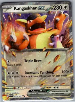 Kangaskhan ex 115/165 SV: Scarlet & Violet 151 - Pokemon Card - NM - Image 1