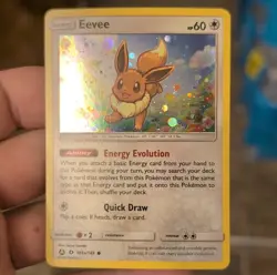 Pokemon Eevee Alternate Art Promo Holo 101A/149 Basic 60 HP 2018 - Image 1