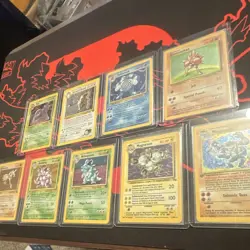 Pokemon TCG Nintendo Wizards 9 Holo Cards Lot Wizard of the coast - Image 1