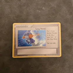 Pokemon Trading Figure Game Card Long Throw DMG Mudkip 2/8 Next Quest - LP+ - Image 1