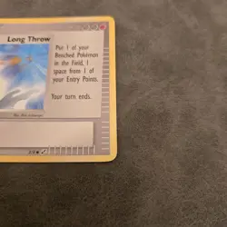 Pokemon Trading Figure Game Card Long Throw DMG Mudkip 2/8 Next Quest - LP+ - Image 4