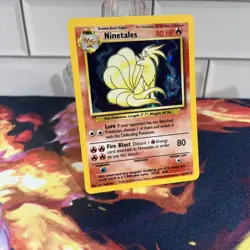 Pokemon TCG Ninetales Base Set 12/102 Holo 1999-2000 WOTC - Image 1