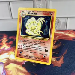 Pokemon TCG Ninetales Base Set 12/102 Holo 1999-2000 WOTC - Image 2