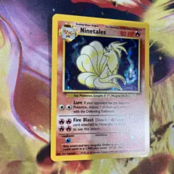 Pokemon TCG Ninetales Base Set 12/102 Holo 1999-2000 WOTC - Image 3