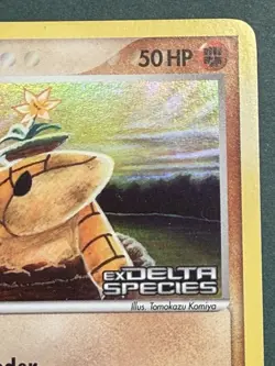 Pokemon Sandshrew 82/113 EX Delta Species 2005 Reverse Holo Common Basic 50 HP - Image 3