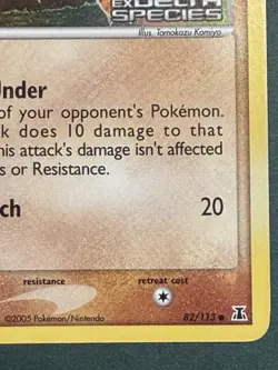 Pokemon Sandshrew 82/113 EX Delta Species 2005 Reverse Holo Common Basic 50 HP - Image 5