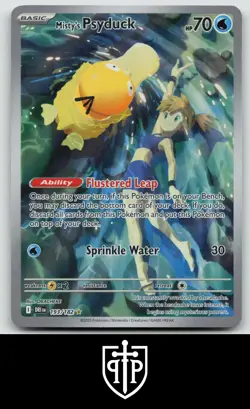 Pokemon - Misty's Psyduck 193/182 Destined Rivals - Illustration Rare - NM - Image 1