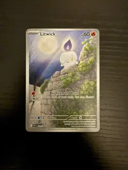 Litwick - 101/086 - Pokemon White Flare Illustration Rare NM - Image 1
