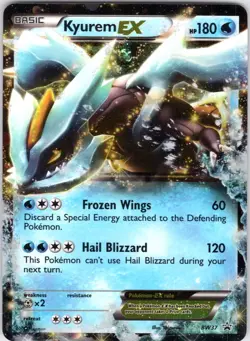 KYUREM EX 38/99 HOLO NEXT DESTINIES POKEMON DMG - Image 1