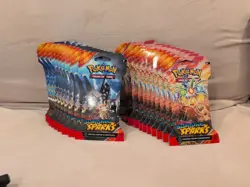 Pokemon TCG Surging Sparks Loose Booster Packs New & Factory Sealed (Lot Of 20) - Image 1
