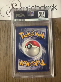 PSA 9 - Pokemon PORYGON 39/102 - 1ST EDITION SHADOWLESS BASE SET - GREY STAMP - Image 2