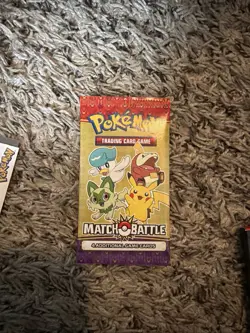 Pokemon TCG Match Battle Promo Pack Sealed 2023 Pikachu, 4 packs! - Image 2